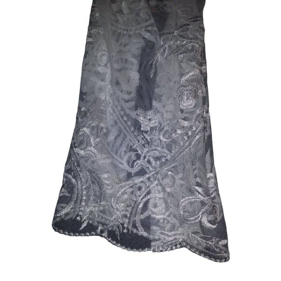 Homebodii Bridal‎ Robe Women Sz XS Lace White Maxi Sexy Intimates - Picture 6 of 7